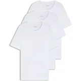 Boss T-Shirt RN 3P Classic, - Weiß S