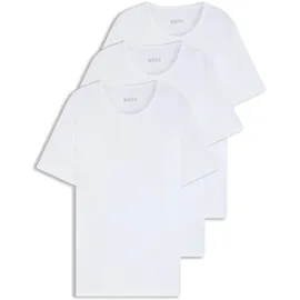 Boss T-Shirt RN 3P Classic, - Weiß S