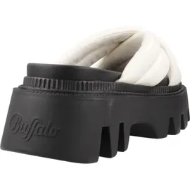 Buffalo Flora schwarz / offwhite 39