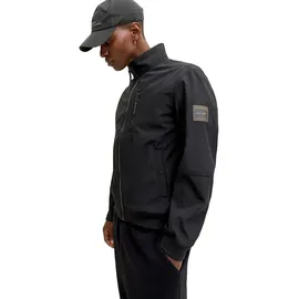 JACK & JONES Softshelljacke "Parker" in Schwarz | S