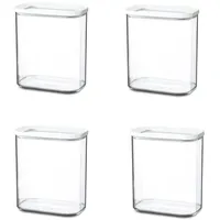 Mepal Modula 4-teiliges Set weiß 1,5 l