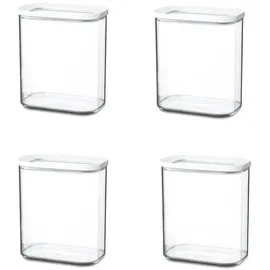 Mepal Modula 4-teiliges Set weiß 1,5 l