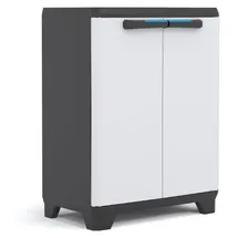 KIS Linear Low Kleiderschrank Verstellbar 68 x 90h Farbe Kis Grau