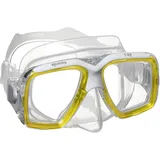 Mares Ray, Maske Erwachsene - Unisex, Gelb Trasparent/Trasparent