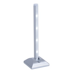 Wandlampe Nachtlicht Wandleuchte 2 Stufen Innen indirekte Beleuchtung Tischlampe Nachtlampe Batteriebetrieben, Kunststoff, 1x LED, DxH 9x28 cm
