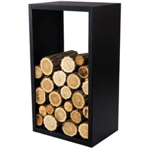 Magnus Kaminholzregal R154 Holzlager 45 x 30 x 80 cm Schwarz