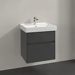 Villeroy & Boch Collaro Waschtischunterschrank C00800FP 55,4x54,6x44,4cm, Glossy Grey