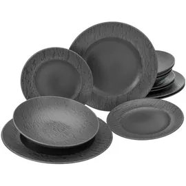 CreaTable Rondo Tafelservice 12-tlg. schwarz