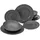 CreaTable Rondo Tafelservice 12-tlg. schwarz