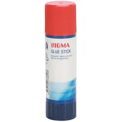 SIGMA Klebestift, transparent, ohne Lösungsmittel, 21 g, 6 Stück