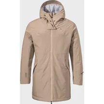 Schöffel Damen Style Crivat Ins Parka (Größe M, beige)