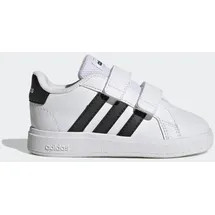 adidas Grand Court 2.0 Cf Kinder - Cloud White / Core Black / Core Black - 23