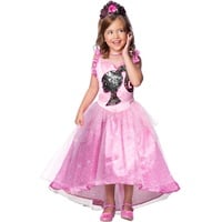 Rubie's offizielles Barbie Prinzessin Kostüm, Mädchen, Rosa, Medium 5-6 Jahre, Welttag des Buches