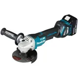Makita DGA518RTJU inkl. 2 x 5,0 Ah + Makpac Gr. 3