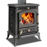 EEK A - Gusskaminofen Modell JA010, Holz&Kohle - 7kW