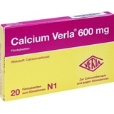 VERLA Calcium Verla 600 mg Filmtabletten 20 St.