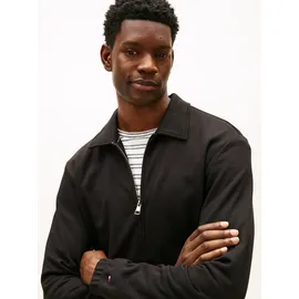 Tommy Hilfiger Essential Terry Ivy Sweatjacke Herren Schwarz M