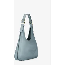 Michael Kors Nolita Large Schultertasche Nubukleder Blue