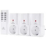 Renkforce Steckdosen-Set 4teilig Innenbereich 3680 W