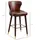 Homcom Barhocker PU braun 2er Set