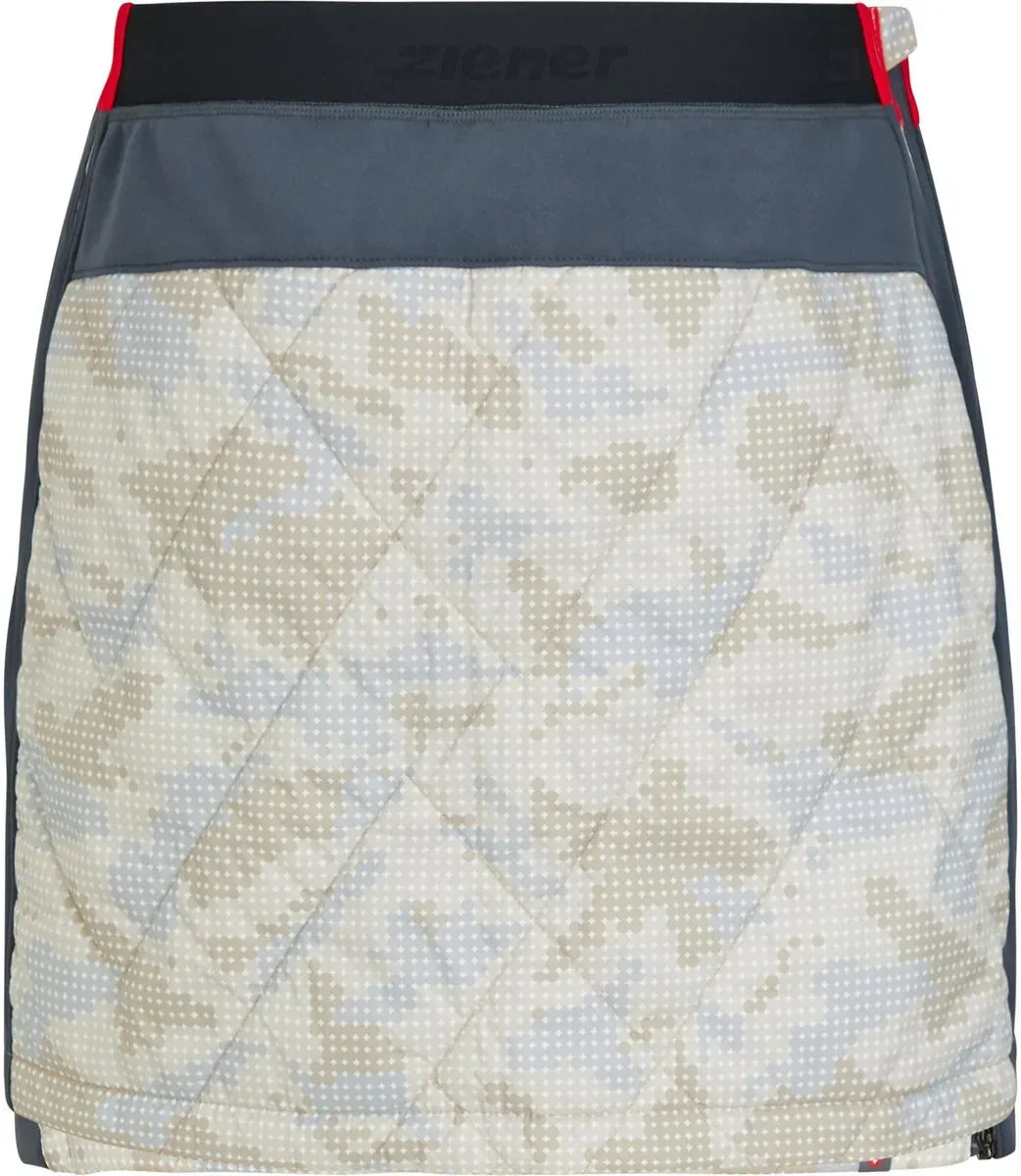 Ziener Nima Lady Skirt Active beige camo (388) 46