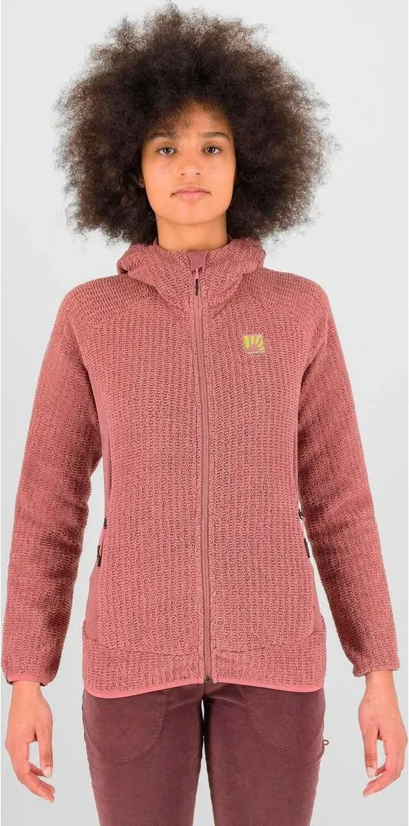 Karpos Rocchetta W Hoodie Fleece deco rose (031) XXL