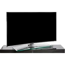 TV-Board JAHNKE, transparent (klarglas), B:90cm H:2,5cm T:38cm, Sideboards