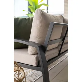 Garden Impressions Vasano Loungeset 4-tlg. carbon black/sand