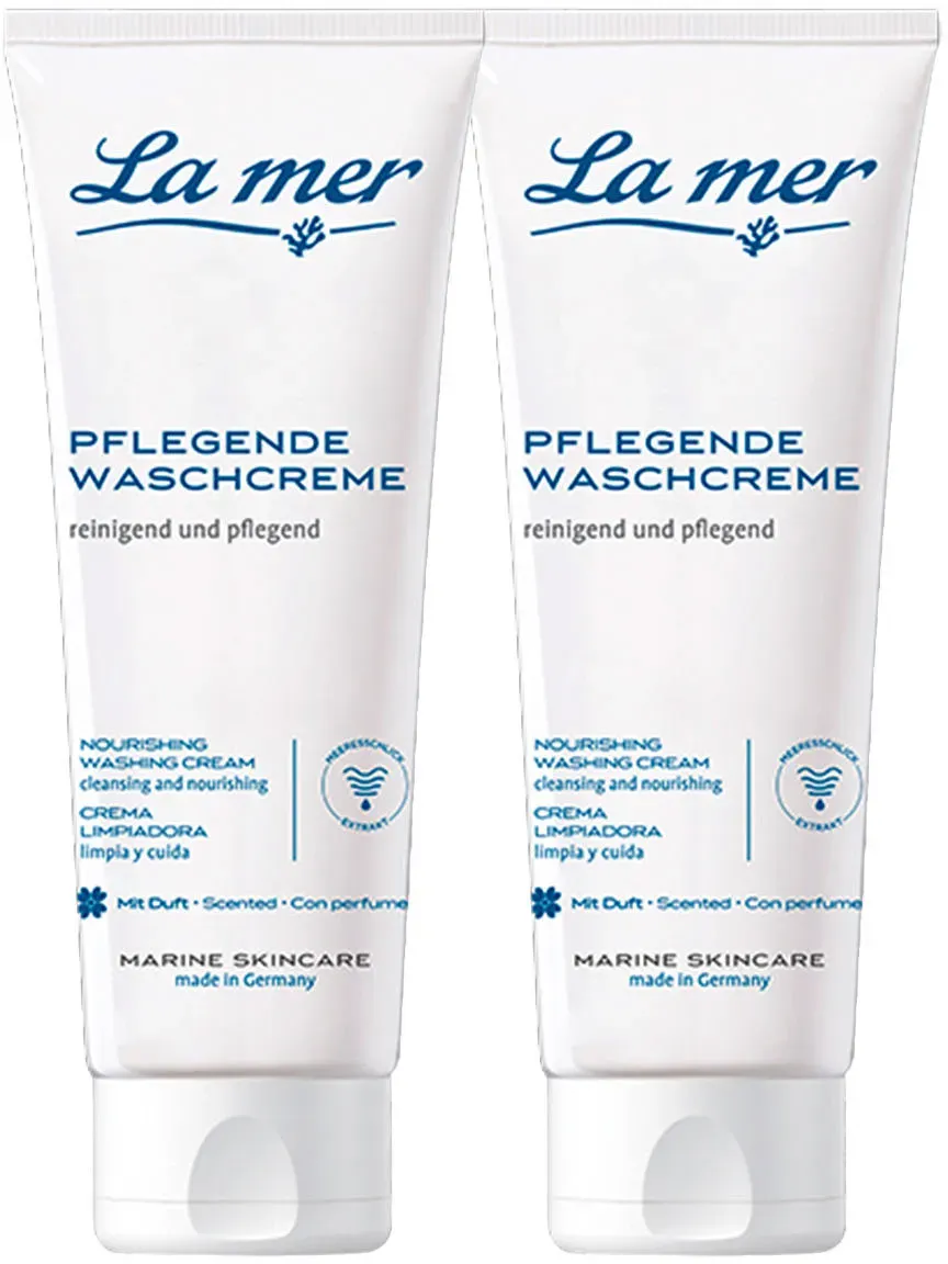 La mer Cosmetics 2er Set Pflegende Waschcreme 2 x 100 ml