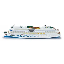 Siku Cruiseliner Aida, Passagierschiff-Modell, Vormontiert, 1:1400, Metall, Kuns