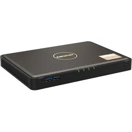 QNAP TBS-464 Leergehäuse Schwarz