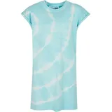 URBAN CLASSICS Girls Tie Dye Dress in Blau, Größe 110/116