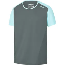 Sportshirt Runplex DUo Fitness/Gym Herren Antracita/Azul Celeste Ohne lagunenblau XXL (>190 cm)