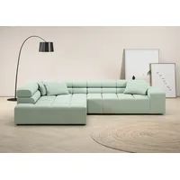 INOSIGN Ecksofa »Ancona incl. Kopfteilverstellung, OTTOs Choice, Breite 319cm, L-Form«, wahlweise motorische Sitztiefenverstellung, auch in Cord + Easy Care