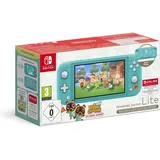 Nintendo Switch Lite türkis + Animal Crossing: New Horizons – Nepp-und-Schlepp-Edition + Nintendo Online 12-monatige (365-tägige) Einzelmitgliedschaft