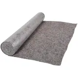 Aopunly Malervlies 220g/m2 50m Rolle, Abdeckvlies Schutzvlies Anti Rutsch - Grau