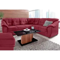 sit&more Eckcouch Kunstleder 2-Sitzer rot