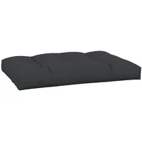 VidaXL Palettenkissen Schwarz 120x80x12 cm Stoff