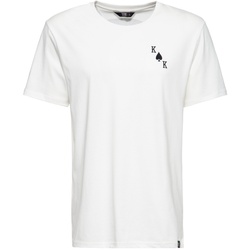 King Kerosin Playcard King T-Shirt, weiss, Größe 5XL für Männer