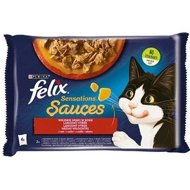 Felix Sensations Sauce Surprise Truthahn und Lammsauce 4x85g (Rabatt für Stammkunden 3%)