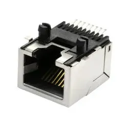 Econ Connect MEB8/8GSMTKS, RJ45, Satinierter Stahl, Messing, Nickel, Thermoplast