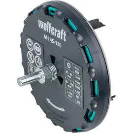 WOLFCRAFT Lochsäge verstellbar Ø 45-130 mm