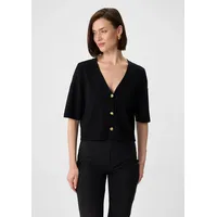 Comma, Strickjacke, schwarz, 46