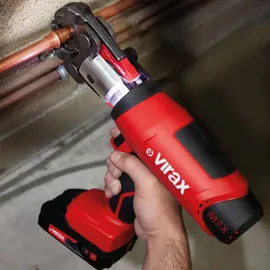 VIRAX Elektro-mechanische Presse Viper M2X + 2 Akkus