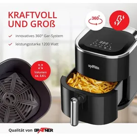 Grafner HF11138, Fritteuse Schwarz