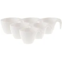 Villeroy & Boch Cappuccinotasse 0,25 l Weiß 6 St.