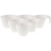 Villeroy & Boch Cappuccinotasse 0,25 l Weiß 6 St.