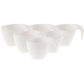 Villeroy & Boch Cappuccinotasse 0,25 l Weiß 6 St.