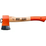 BAHCO Campingaxt Mit geschwungenem Eschenstiel Und Yankee-muster, 380 mm, 850 g