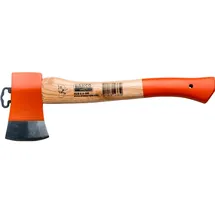BAHCO Campingaxt Mit geschwungenem Eschenstiel Und Yankee-muster, 380 mm, 850 g